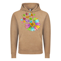 Vintage Coffee sunflower love hugs Vintage Hoodie - MaliasSmallBusiness