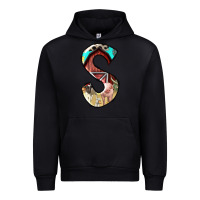 Black farm life alphabet lowercase letters s Urban Hoodie - BundleAndBundleShop