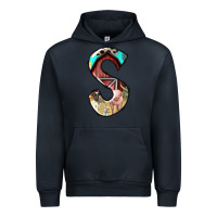 Navy farm life alphabet lowercase letters s Urban Hoodie - BundleAndBundleShop
