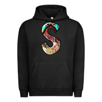 Pigment Black farm life alphabet lowercase letters s Urban Hoodie - BundleAndBundleShop