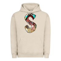 Pigment French Oak farm life alphabet lowercase letters s Urban Hoodie - BundleAndBundleShop