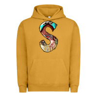 Pigment Peanut Butter farm life alphabet lowercase letters s Urban Hoodie - BundleAndBundleShop