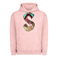 Pigment Salmon farm life alphabet lowercase letters s Urban Hoodie - BundleAndBundleShop
