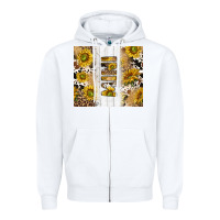 White western mother's day mini with cowhide and sunflowers tumbler tbs Zipper Hoodie - TumblerDesignByShophia