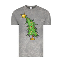 Cloud Rock trendy christmas tree Vintage Tee - MaliasSmallBusiness