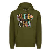 Army Green wife mom cna Premium Hoodie - CowGirlArtShop