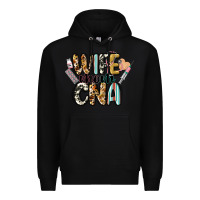 Black wife mom cna Premium Hoodie - CowGirlArtShop