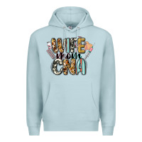 Blue Mist wife mom cna Premium Hoodie - CowGirlArtShop
