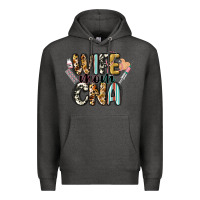 Charcoal Heather wife mom cna Premium Hoodie - CowGirlArtShop