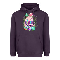 Plum Easter Day Heavyweight Hoodie - CowGirlArtShop