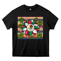 Black sunflower mexican flag tumbler Heavy Core Tee - JahusDesignShop