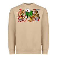 Mushroom christmas cma certified medical assistant Heavyweight Sweatshirt - LillyAllenDesigns