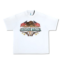 White make america cowboy again Urban Heavy Tee - NancyCooperArtShop