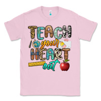 Bubblegum Pink teach your heart out Classic Tee - NancyCooperArtShop