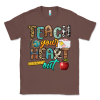 Chestnut teach your heart out Classic Tee - NancyCooperArtShop