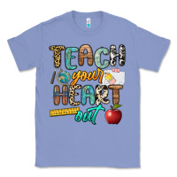 Colony Blue teach your heart out Classic Tee - NancyCooperArtShop