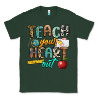 Sports Green teach your heart out Classic Tee - NancyCooperArtShop