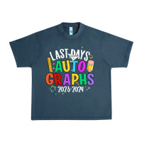 Midnight Navy last days auto graphs Urban Heavy Tee - JahusDesignShop