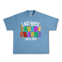 Pebble Blue last days auto graphs Urban Heavy Tee - JahusDesignShop