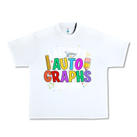White last days auto graphs Urban Heavy Tee - JahusDesignShop