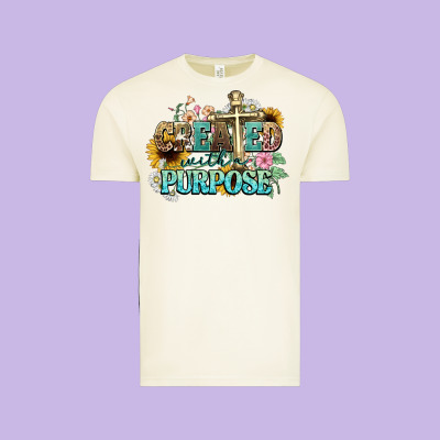 Created With A Purpose Vintage Tee Designed By Nancycooperartshop
