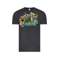 Vintage Black created with a purpose Vintage Tee - NancyCooperArtShop