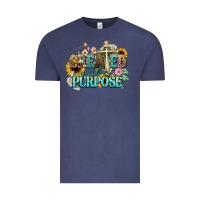 Vintage Denim created with a purpose Vintage Tee - NancyCooperArtShop