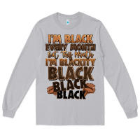 Moon Dust im black every month but this month im blackity bl Long Sleeve Tee - LillyAllenDesigns