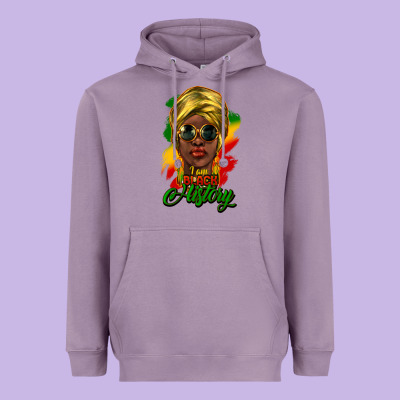 I Am Black History Heavyweight Hoodie Designed By Howdyjamesfarm
