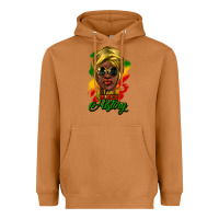 Meerkat I am Black History Heavyweight Hoodie - HowdyJamesFarm