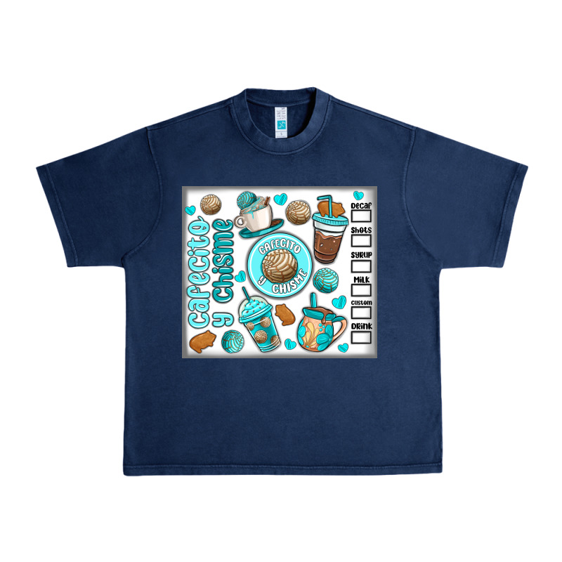 Cafecito Y Chisme Urban Heavy Tee by MaliasSmallBusiness | Teevron