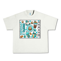 Pistachio cafecito y chisme Urban Heavy Tee - MaliasSmallBusiness