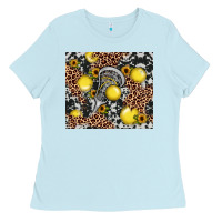 Baby Blue lacrosse Ladies Tee - JahusDesignShop