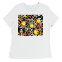 White lacrosse Ladies Tee - JahusDesignShop
