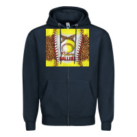 Navy raising ballers with baseball and softball leopard tumbler tbs Zipper Hoodie - TumblerDesignByShophia
