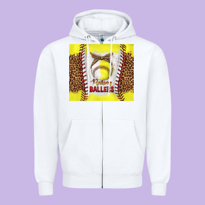 Raising Ballers With Baseball And Softball Leopard Tumbler Tbs Zipper Hoodie Designed By Tumblerdesignbyshophia