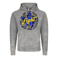 Cloud Rock fight colorectal cancer Vintage Hoodie - NancyCooperArtShop