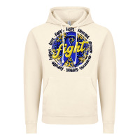Vintage Artic fight colorectal cancer Vintage Hoodie - NancyCooperArtShop