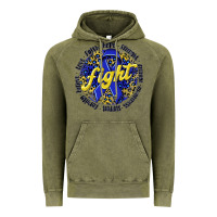 Vintage Olive fight colorectal cancer Vintage Hoodie - NancyCooperArtShop