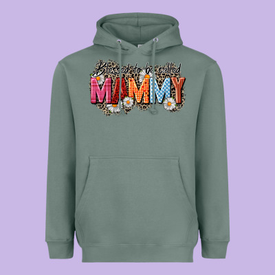 Blessed To Be Called Mammy Heavyweight Hoodie Designed By Cowgirlartshop