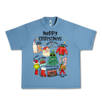 Pebble Blue merry christmas Urban Heavy Tee - MaliasSmallBusiness