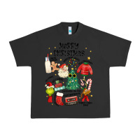 Pigment Black merry christmas Urban Heavy Tee - MaliasSmallBusiness