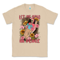 Mushroom let me read in peace Classic Tee - MaliasSmallBusiness