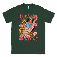 Let Me Read In Peace Classic Tee | Teevron