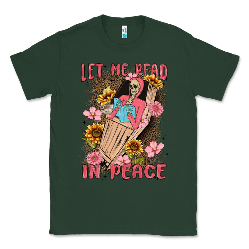 Let Me Read In Peace Classic Tee by MaliasSmallBusiness | Teevron