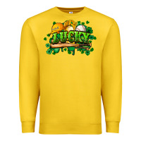 Lemon St. Patrick's Day Baseball Premium Sweatshirt - HowdyJamesFarm