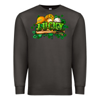 Smoke St. Patrick's Day Baseball Premium Sweatshirt - HowdyJamesFarm