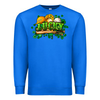 True Royal St. Patrick's Day Baseball Premium Sweatshirt - HowdyJamesFarm