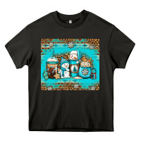 Asphalt winter snowman coffee Heavy Core Tee - Jasminsmagicworld