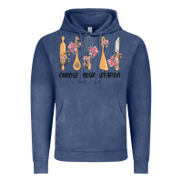 Vintage Denim choose your weapon Vintage Hoodie - MaliasSmallBusiness